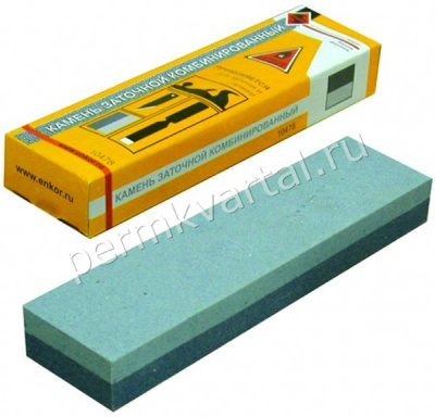 ЭНКОР.Брусок шлифовальный, 10478, 206х53х28мм К120/К240