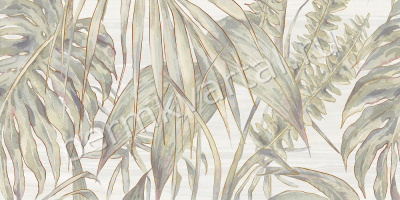 Декор керамический БЕРЕЗАКЕРАМИКА панно 2 Палиссандро Оазис оливковый 300*600мм, (ДК)