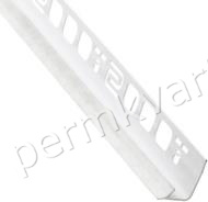 SALAG.Профиль внутр. ПВХ д/керам.плитки белый, 2500x7мм, (ДК)
