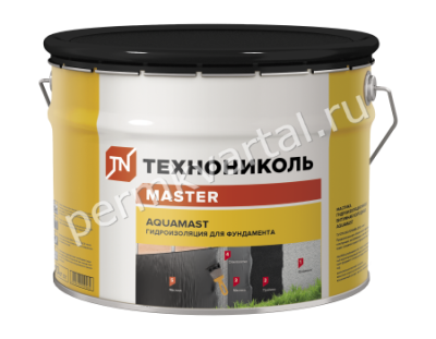 Праймер битумный ТЕХНОНИКОЛЬ AquaMast 10 кг
