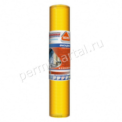 Стеклосетка штукатурная SDM Professional SD-Glass 5*5 1000*10 м +-10%