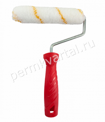 Валик мини в сборе Т4Р/TOOLBERG полиамид Желтая нить 12/150 мм, (ДК)