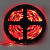 ECOLA.Лента светодиодная красная, 5м/14.4W/12V/IP20/10mm/60Led/Red, (ЭИ)