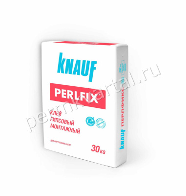 Клей гипсовый монтажный KNAUF Перлфикс 30 кг