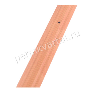 Лука.Порожек одноуров. Бук натур, 1350х44,5х4,3мм, (ДК)