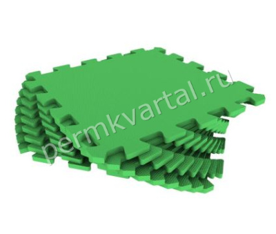 Пол мягкий универсальный зелёный, (ДК)