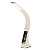 AMBRELLA.Светильник настольный с дисплеем DE511 BG бежевый LED 3000-6400K 6W+LCD 2W (ЭИ)