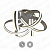 ESTARES.Светильник светод управляемый VOLNA DOBLE, 170W, 6C-520/237-WHITE/OPAL-220-IP20 (Под заказ)