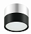ЭРА.Светильник накладной OL7 GX53 BK/CH черный+хром, 82*60мм