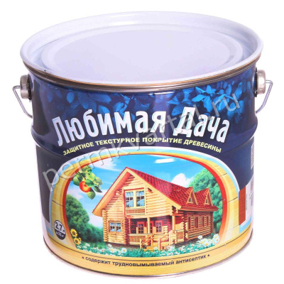 Пропитка для защиты древесины ЛЮБИМАЯ ДАЧА Тик 2,7 л, (ДК)