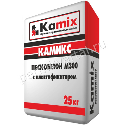 Пескобетон КАМИКС М250-М300 25 кг