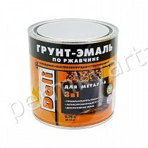 Эмаль по ржавчине DALI RAL9010 Белый 0,75 л, (ДК)