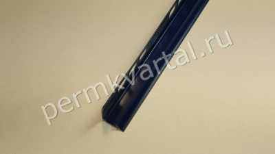 SALAG.Профиль внутр. ПВХ д/керам.плитки темно-синий, 2500x7мм, (ДК)