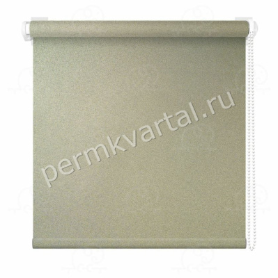 Ролет штора АС МАРТ Мегаполис Золотистый 38х160, (ДК)