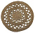 VORTEX.Циновка круглая, d=75 см, (ДК)