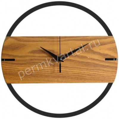 APEYRON CLOCK.Часы настенные ML200914 круглые коричневый, d30,5см, (ДК)