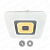 ESTARES.Светильник светодиодный QUADRON DOUBLE 72Вт S-550-WHITE-220-IP44, LED/72W/3000-6000к