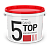 Шпаклевка полимерная готовая DANOGIPS DANO TOP 5 16,5 кг белая