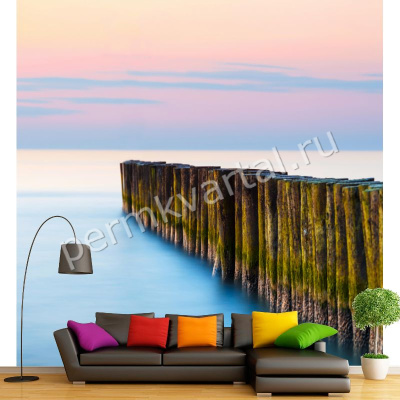 Фотообои Скала у воды, 200х250 вин/флиз, (ДК), (200)