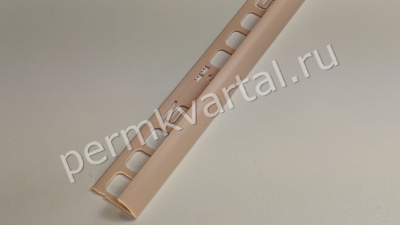 SALAG.Профиль наружн. ПВХ д/керам.плитки розовый, 2500x9мм, (ДК)