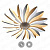 ESTARES.Светильник светодиодный Liliya double 85Вт R-633-WHITE-220-IP44, LED/85W/3000-6000к