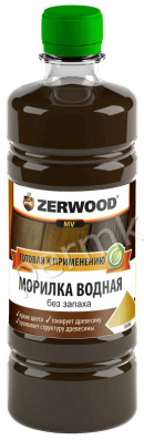 Морилка для дерева водная ZERWOOD сосна 0,5 л