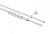 LEGRAND.Карниз кованный, 2-ряд белый матовый, 160см, (ДК)