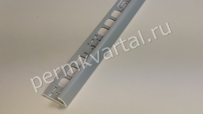 SALAG.Профиль наружн. ПВХ д/керам.плитки серо-голубой, 2500x9мм, (ДК)