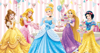 OVK DESIGN.Фотопанно волшебные принцессы, 2500*1300мм, 830108, (ДК)