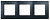 LEGRAND.ETIKA.Рамка 3 поста антрацит, 672583 (ЭИ)