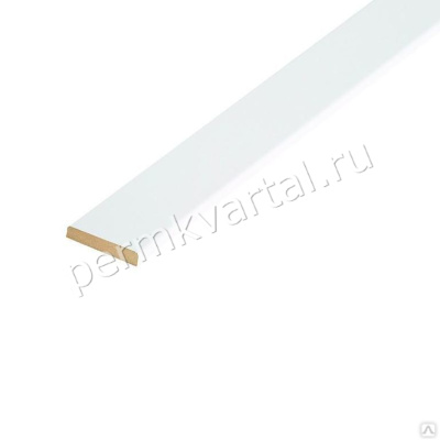 Наличник дверной Белый ламинированный ОЛОВИ ГОСТ 55*8*2200мм, (ДК)