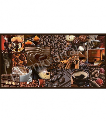 Панель ПВХ GRACE мозаика Аромат кофе, 480х955мм, (ДК)