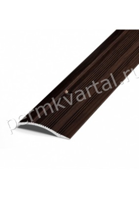 Лука.Порожек разноуров. Дуб венге, 1800х39,4х7,2мм, (ДК)