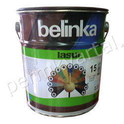Пропитка защитно-декоративная для древесины BELINKA LASUR №15 Дуб 2,5 л