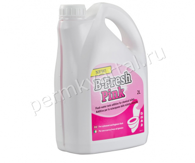 Жидкость д/биотуалетов B-Fresh Pink, 2л