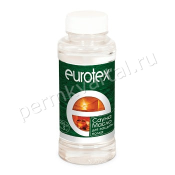 Масло для полов и полков сауне EUROTEX 0,8 л