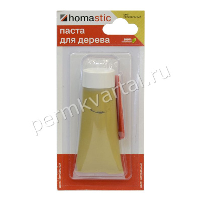 Паста для восстановления паркета и ламината HOMASTIC Натуральный, (ДК)