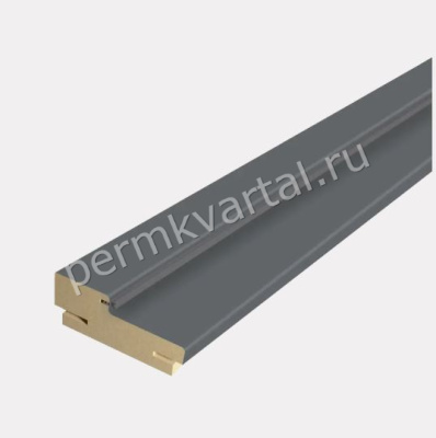 Брус коробки дверной телескопический ВЕЛЛДОРИС Эмалюкс Вулкан 70*26*2070мм, (ДК)