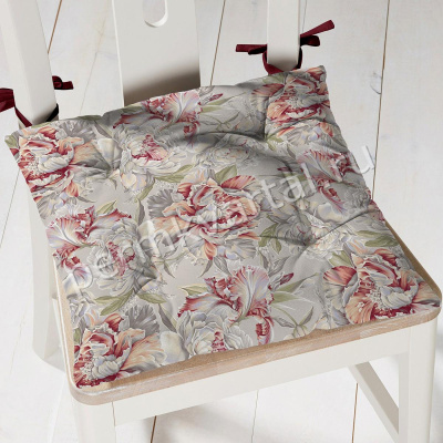 ОТК.Подушка на стул Душистый пион Mia Cara, 40х40см, (ДК)