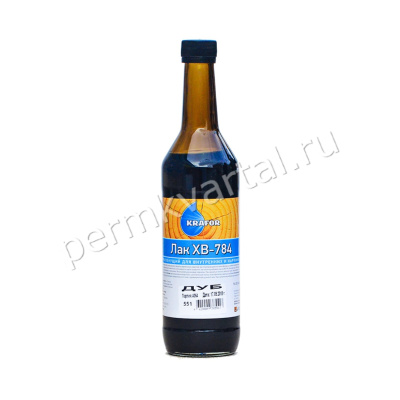 Лак ХВ-784 ЛАКРА Дуб 0,5 л, (ДК)