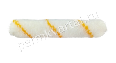 Ролик -мини/TOOLBERG полиакрил Желтая нить 15/150 мм, (ДК)