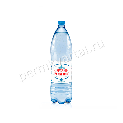 Вода питьевая Светлый родник НЕГАЗ 0,5л, (104), (К)