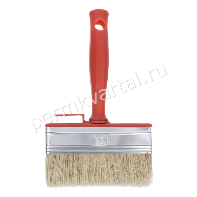 Кисть Ракля Т4Р/TOOLBERG натуральная щетина 30*120мм, (ДК)