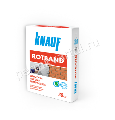 Штукатурка гипсовая Ротбанд KNAUF 30 кг