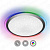 ESTARES.Светильник светодиодный ARION 60Вт RGB (круг) R-535-SHINY-220V-IP44, LED/60W/3000-6000к/RGB