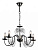 Silver Light Светильник, 5XЕ14X60W, 133.59.5 черный жемчуг