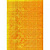 ПКФ БАСС.Пленка самоклеящаяся, голограф. мелкий квадрат золотой, 0,45х8м