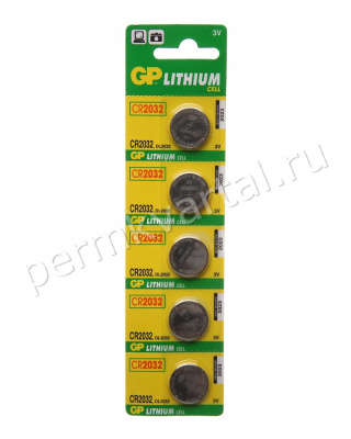 GP.Батарейка, 3В/Litium, 1шт