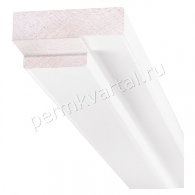 Коробка дверная с петлями ОЛОВИ Белая ГОСТ 800*2000мм, (ДК)