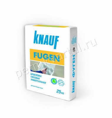Шпаклевка гипсовая универсальная KNAUF Фуген 25 кг